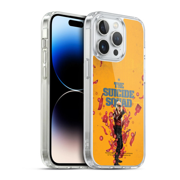 The Suicide Squad 2021 Character Poster Savant Soft Gel Case for Apple iPhone 13 Pro & MagSafe