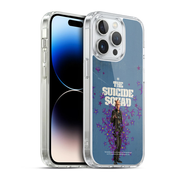 The Suicide Squad 2021 Character Poster Thinker Soft Gel Case for Apple iPhone 13 Pro & MagSafe
