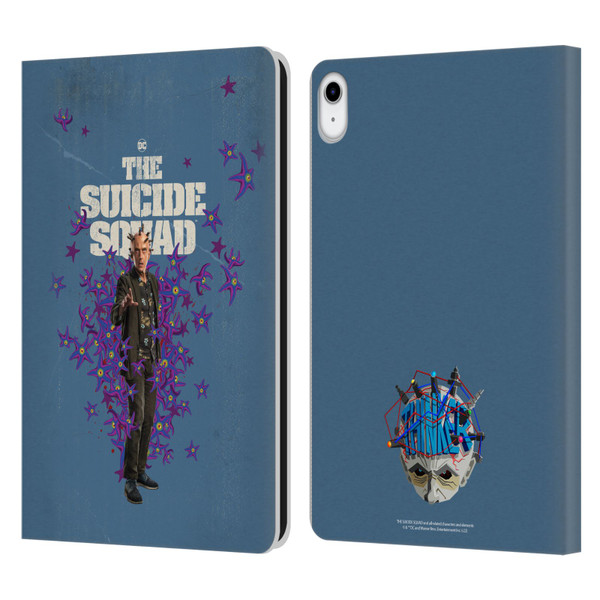 The Suicide Squad 2021 Character Poster Thinker Leather Book Wallet Case Cover For Apple iPad 10.9 (2022)