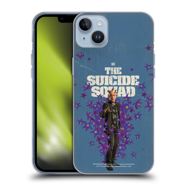 The Suicide Squad 2021 Character Poster Thinker Soft Gel Case for Apple iPhone 14 Plus
