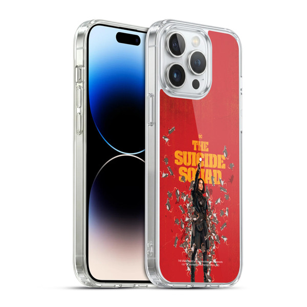 The Suicide Squad 2021 Character Poster Ratcatcher Soft Gel Case for Apple iPhone 14 Pro Max & MagSafe