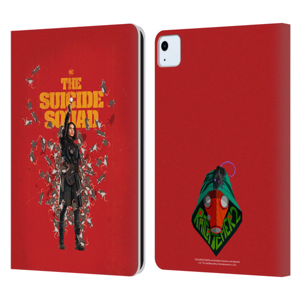 The Suicide Squad 2021 Character Poster Ratcatcher Leather Book Wallet Case Cover For Apple iPad Air 2020 / 2022