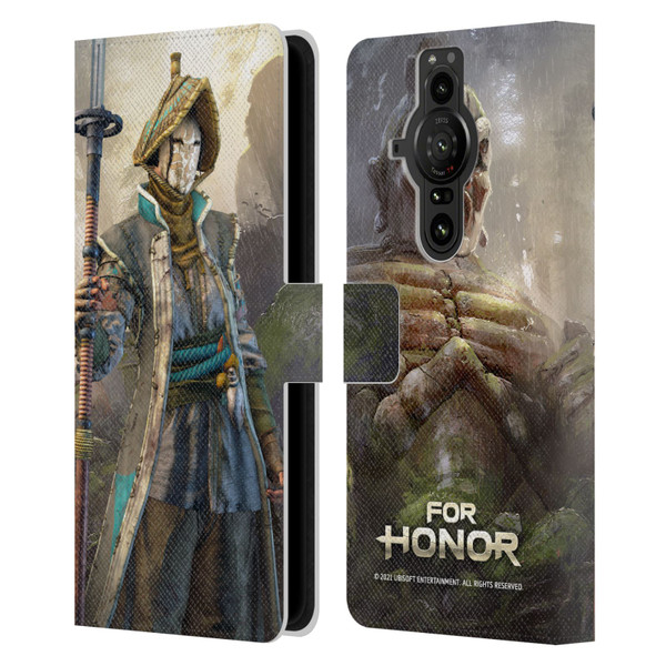 For Honor Characters Nobushi Leather Book Wallet Case Cover For Sony Xperia Pro-I