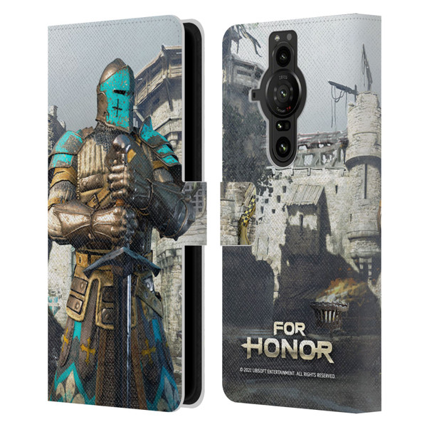 For Honor Characters Warden Leather Book Wallet Case Cover For Sony Xperia Pro-I