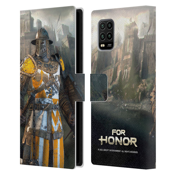 For Honor Characters Conqueror Leather Book Wallet Case Cover For Xiaomi Mi 10 Lite 5G