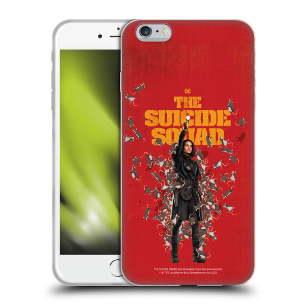 The Suicide Squad 2021 Character Poster Ratcatcher Soft Gel Case for Apple iPhone 6 Plus / iPhone 6s Plus