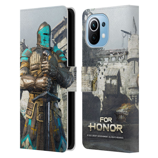 For Honor Characters Warden Leather Book Wallet Case Cover For Xiaomi Mi 11