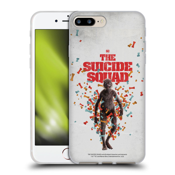 The Suicide Squad 2021 Character Poster Weasel Soft Gel Case for Apple iPhone 7 Plus / iPhone 8 Plus