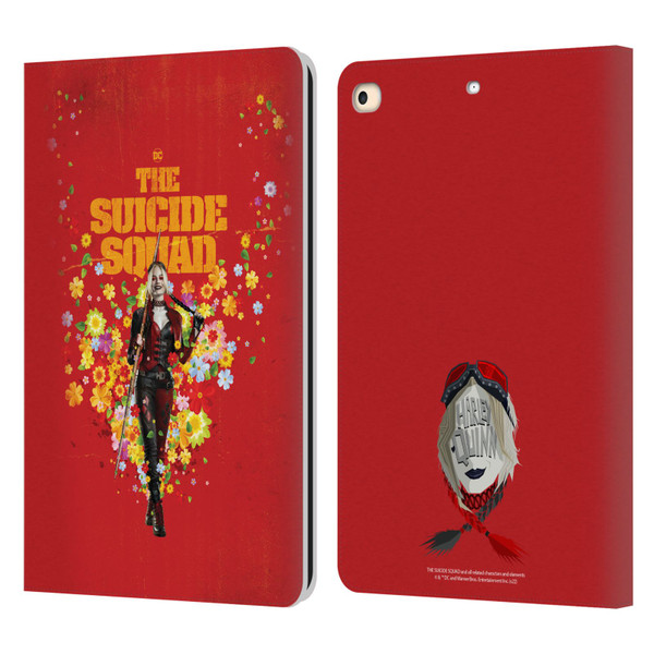 The Suicide Squad 2021 Character Poster Harley Quinn Leather Book Wallet Case Cover For Apple iPad 9.7 2017 / iPad 9.7 2018