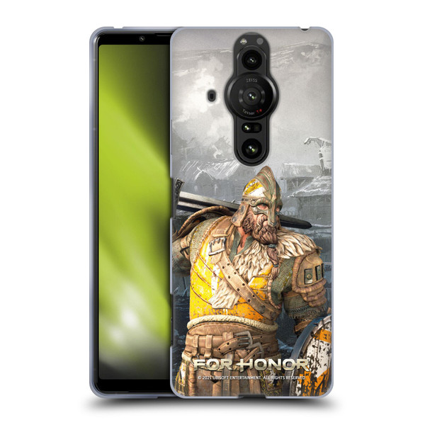 For Honor Characters Warlord Soft Gel Case for Sony Xperia Pro-I