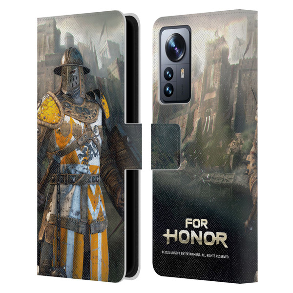 For Honor Characters Conqueror Leather Book Wallet Case Cover For Xiaomi 12 Pro
