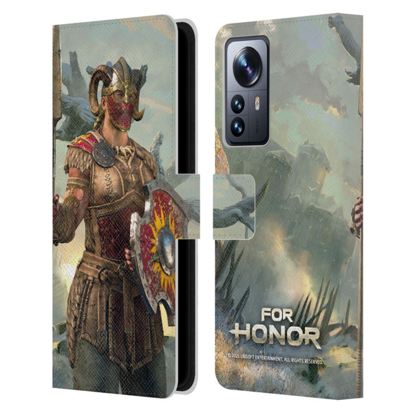 For Honor Characters Valkyrie Leather Book Wallet Case Cover For Xiaomi 12 Pro