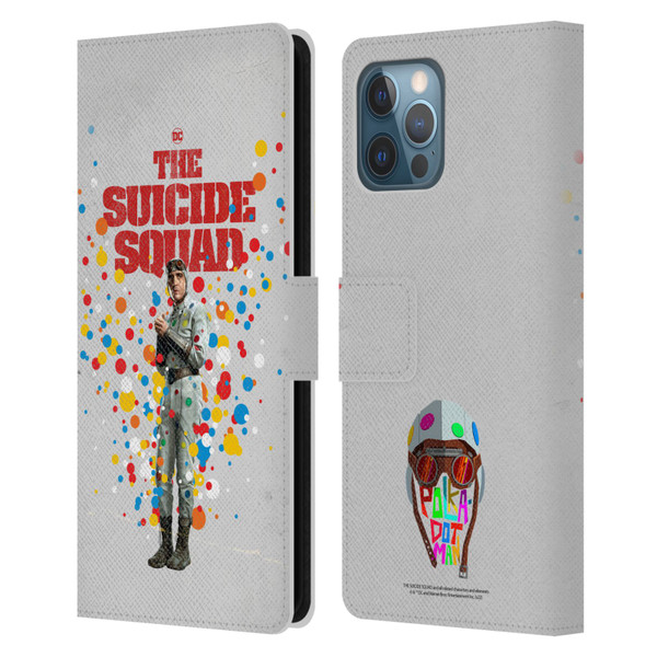 The Suicide Squad 2021 Character Poster Polkadot Man Leather Book Wallet Case Cover For Apple iPhone 12 Pro Max