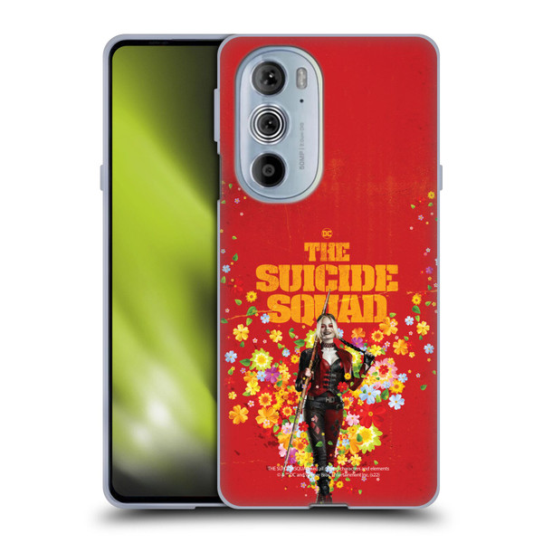 The Suicide Squad 2021 Character Poster Harley Quinn Soft Gel Case for Motorola Edge X30