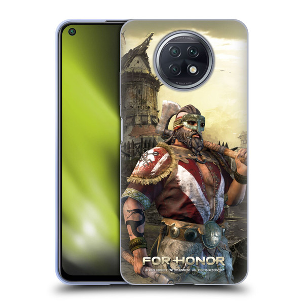 For Honor Characters Berserker Soft Gel Case for Xiaomi Redmi Note 9T 5G