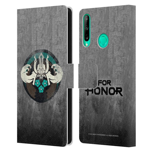 For Honor Icons Samurai Leather Book Wallet Case Cover For Huawei P40 lite E