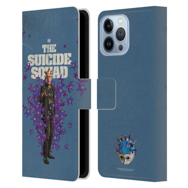 The Suicide Squad 2021 Character Poster Thinker Leather Book Wallet Case Cover For Apple iPhone 13 Pro Max
