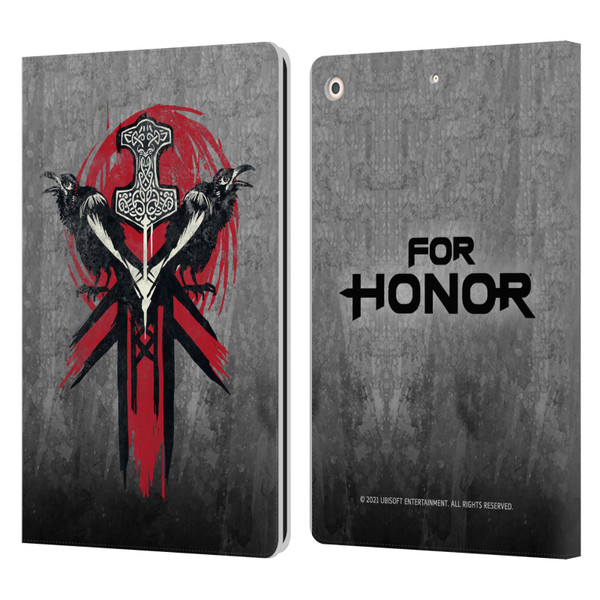 For Honor Icons Viking Leather Book Wallet Case Cover For Apple iPad 10.2 2019/2020/2021