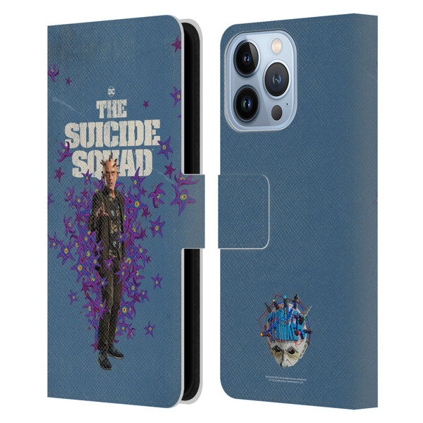 The Suicide Squad 2021 Character Poster Thinker Leather Book Wallet Case Cover For Apple iPhone 13 Pro