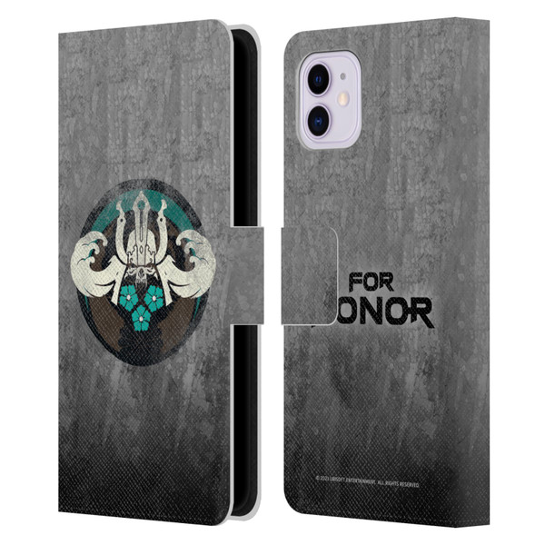 For Honor Icons Samurai Leather Book Wallet Case Cover For Apple iPhone 11
