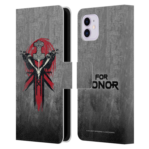For Honor Icons Viking Leather Book Wallet Case Cover For Apple iPhone 11