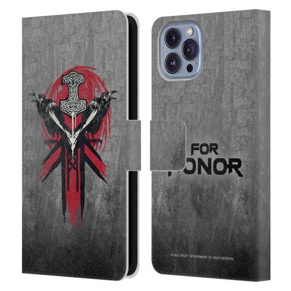 For Honor Icons Viking Leather Book Wallet Case Cover For Apple iPhone 14