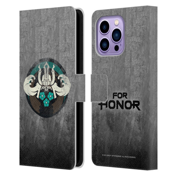 For Honor Icons Samurai Leather Book Wallet Case Cover For Apple iPhone 14 Pro Max