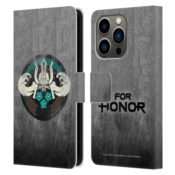 For Honor Icons Samurai Leather Book Wallet Case Cover For Apple iPhone 14 Pro