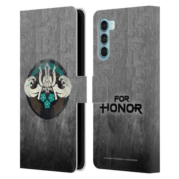 For Honor Icons Samurai Leather Book Wallet Case Cover For Motorola Edge S30 / Moto G200 5G