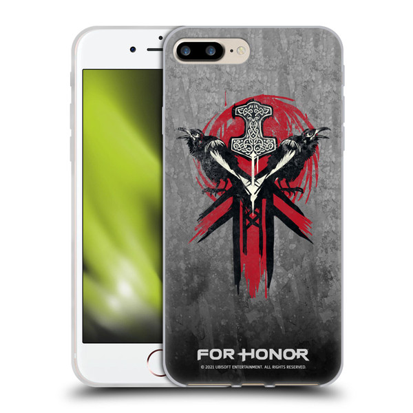 For Honor Icons Viking Soft Gel Case for Apple iPhone 7 Plus / iPhone 8 Plus