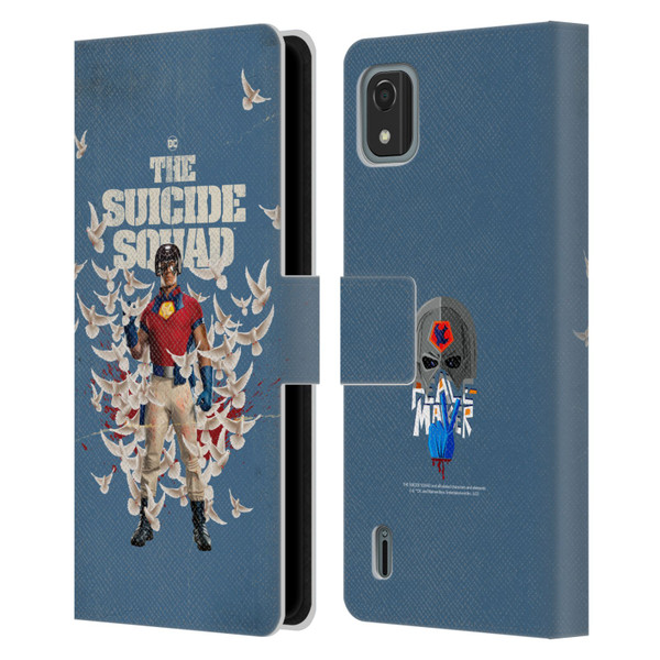 The Suicide Squad 2021 Character Poster Peacemaker Leather Book Wallet Case Cover For Nokia C2 2nd Edition