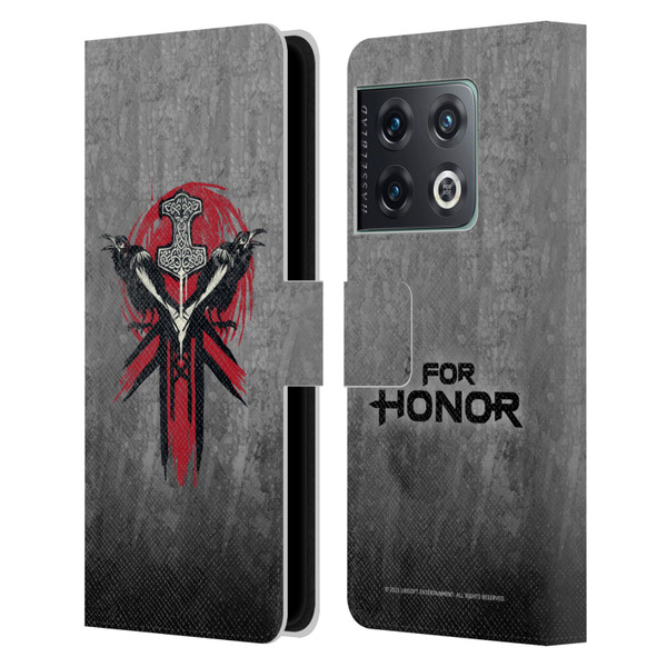 For Honor Icons Viking Leather Book Wallet Case Cover For OnePlus 10 Pro