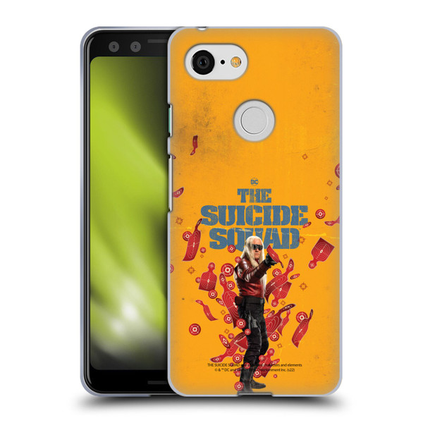 The Suicide Squad 2021 Character Poster Savant Soft Gel Case for Google Pixel 3