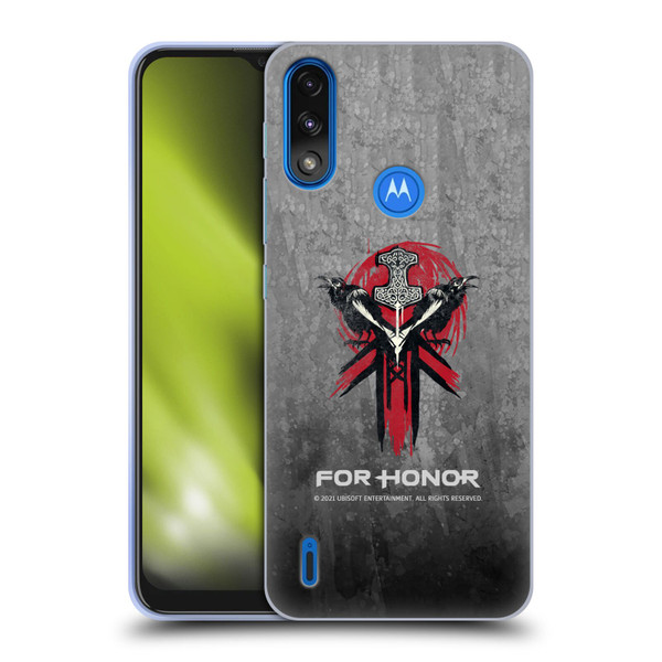 For Honor Icons Viking Soft Gel Case for Motorola Moto E7 Power / Moto E7i Power