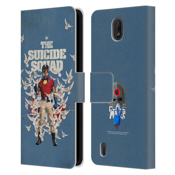The Suicide Squad 2021 Character Poster Peacemaker Leather Book Wallet Case Cover For Nokia C01 Plus/C1 2nd Edition