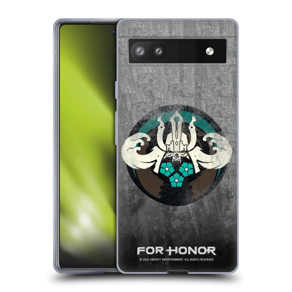 For Honor Icons Samurai Soft Gel Case for Google Pixel 6a