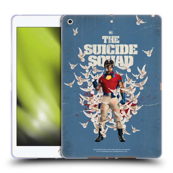 The Suicide Squad 2021 Character Poster Peacemaker Soft Gel Case for Apple iPad 10.2 2019/2020/2021