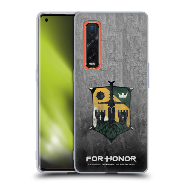 For Honor Icons Knight Soft Gel Case for OPPO Find X2 Pro 5G