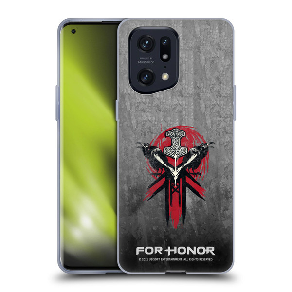 For Honor Icons Viking Soft Gel Case for OPPO Find X5 Pro