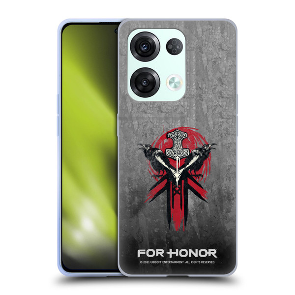 For Honor Icons Viking Soft Gel Case for OPPO Reno8 Pro