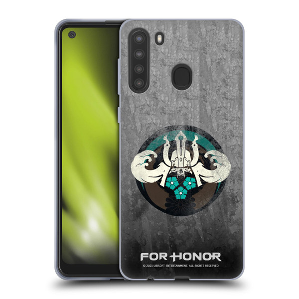 For Honor Icons Samurai Soft Gel Case for Samsung Galaxy A21 (2020)