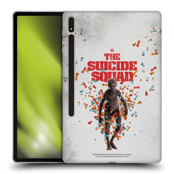 The Suicide Squad 2021 Character Poster Weasel Soft Gel Case for Samsung Galaxy Tab S8 Plus