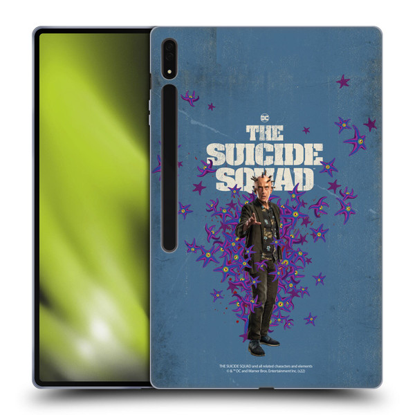 The Suicide Squad 2021 Character Poster Thinker Soft Gel Case for Samsung Galaxy Tab S8 Ultra