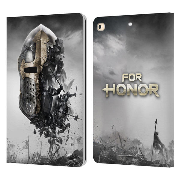 For Honor Key Art Knight Leather Book Wallet Case Cover For Apple iPad 9.7 2017 / iPad 9.7 2018