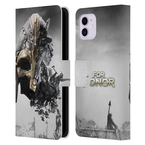 For Honor Key Art Viking Leather Book Wallet Case Cover For Apple iPhone 11