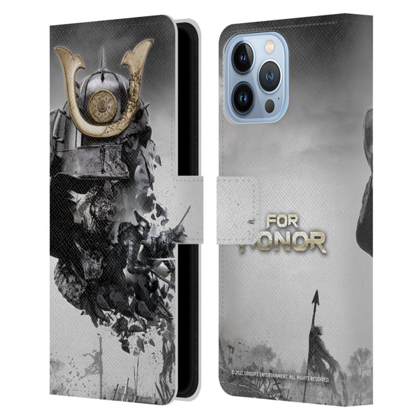 For Honor Key Art Samurai Leather Book Wallet Case Cover For Apple iPhone 13 Pro Max