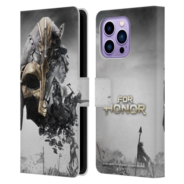 For Honor Key Art Viking Leather Book Wallet Case Cover For Apple iPhone 14 Pro Max