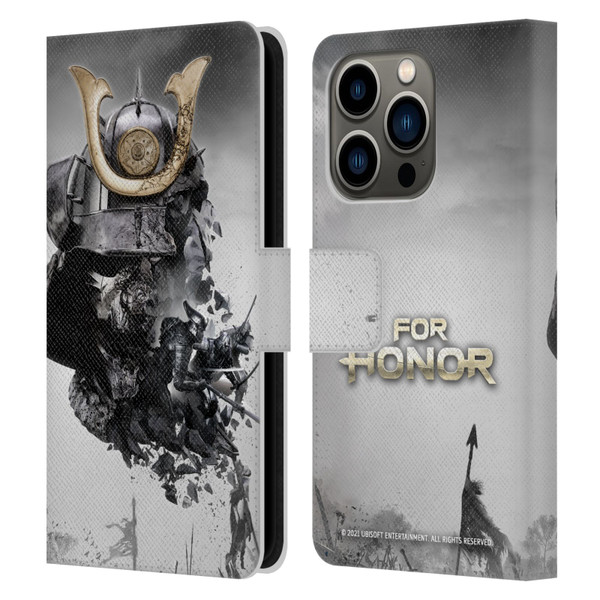 For Honor Key Art Samurai Leather Book Wallet Case Cover For Apple iPhone 14 Pro