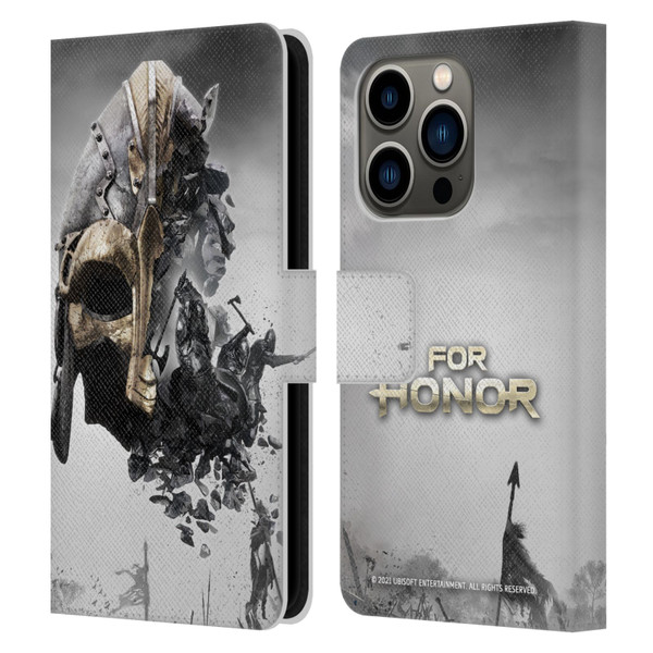 For Honor Key Art Viking Leather Book Wallet Case Cover For Apple iPhone 14 Pro