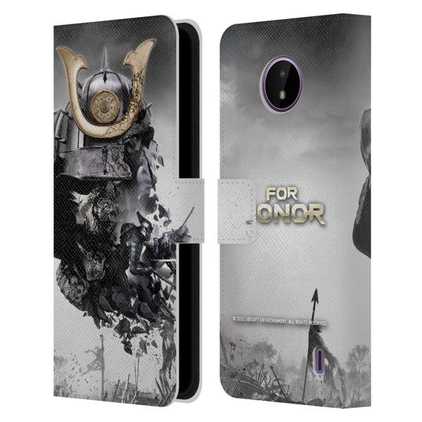 For Honor Key Art Samurai Leather Book Wallet Case Cover For Nokia C10 / C20